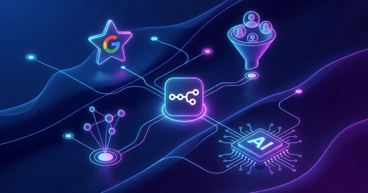 Automatiza Google Reviews y leads con IA (n8n)