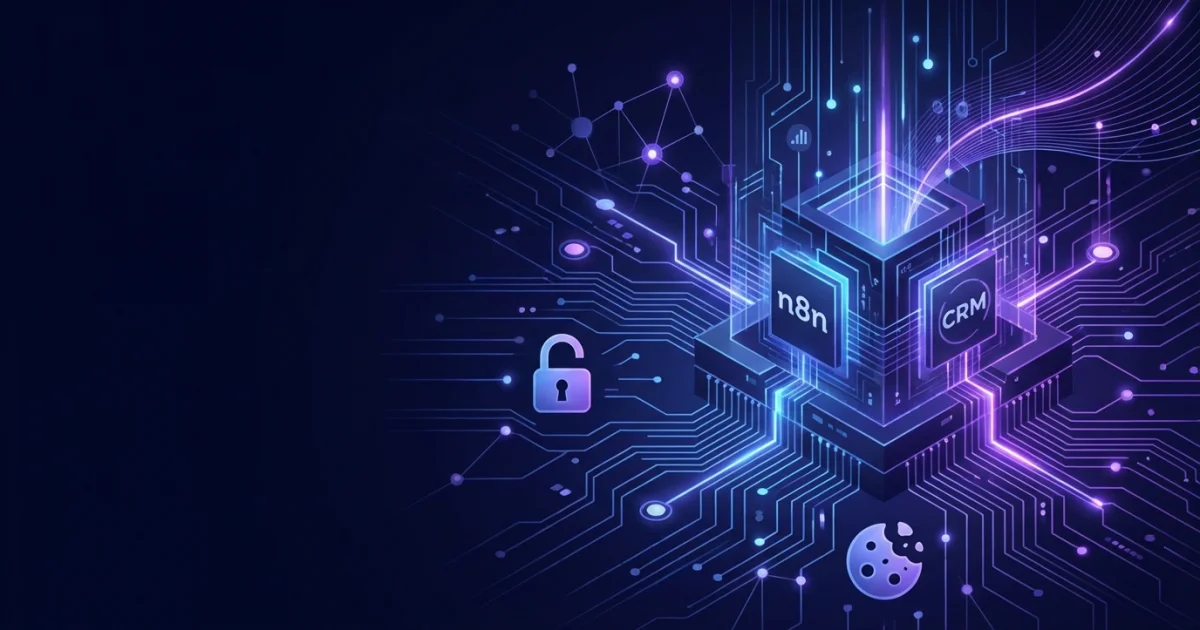 n8n + CRM: atribución de leads SEO sin cookies (GA4)