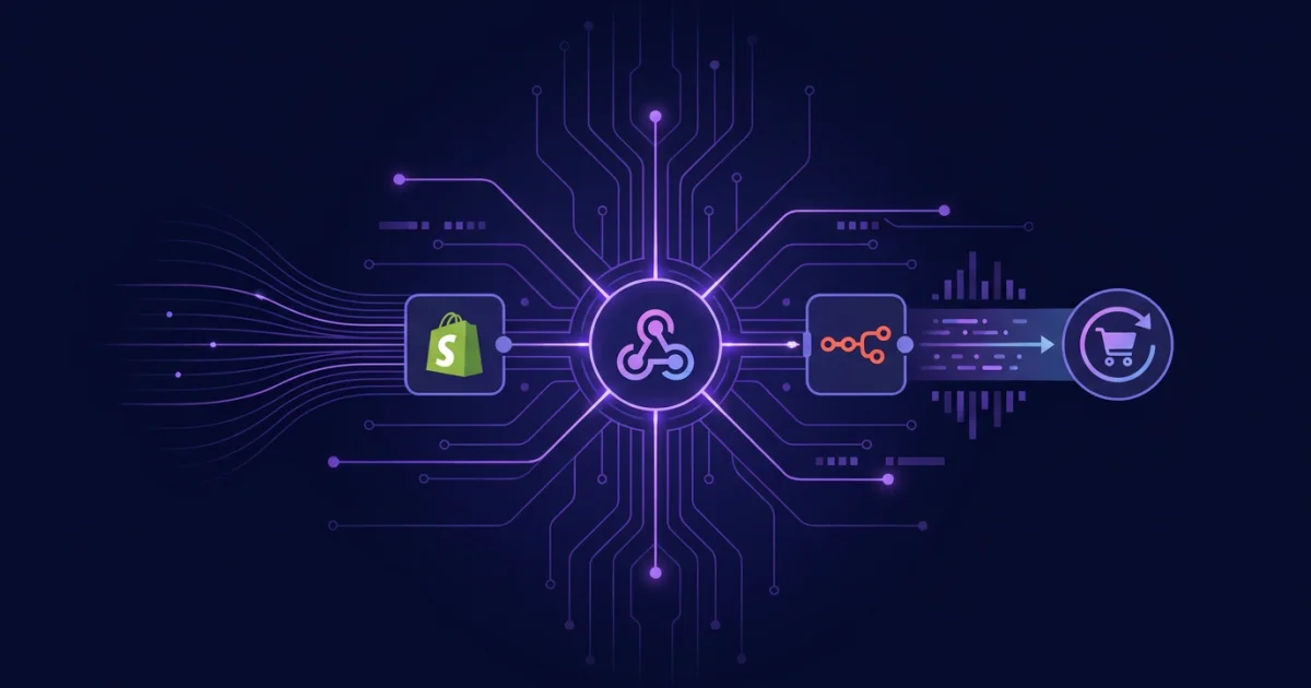 Webhooks en Shopify: automatiza pedidos con n8n