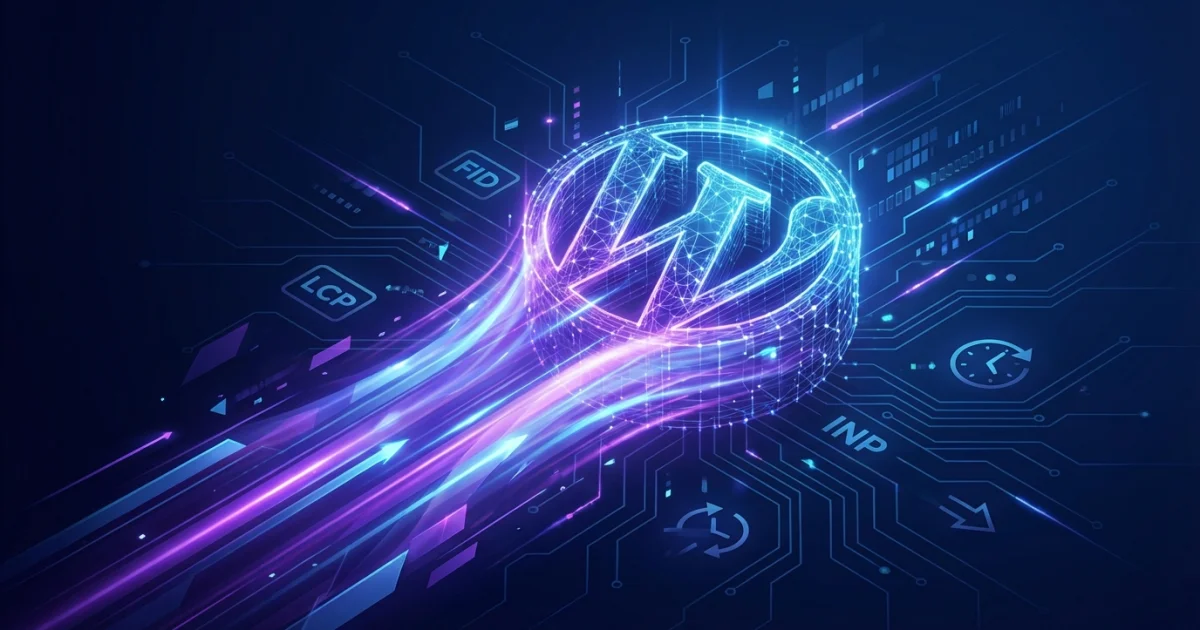 WordPress WPO 2026: mejora INP y Core Web Vitals